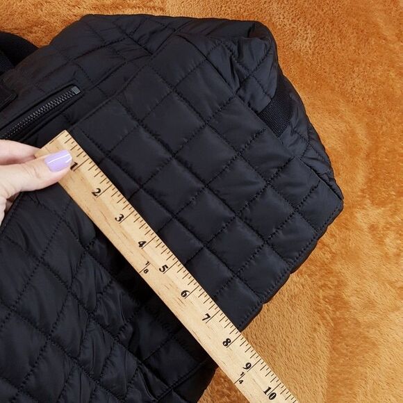 SAINT LAUREN Mens Black Nuxx Quilted Duffle Bag Shoulder Strap $2490 - Picture 14 of 14